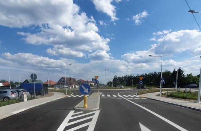 Rondo turbinowe na DW-567 koło Płocka