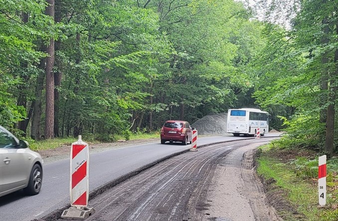 Między Stegną i Krynicą Morską jeszcze z wahadłami