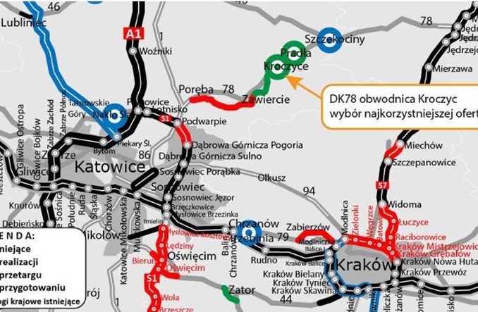 NDI najkorzystniejsze na budowę obwodnicy Kroczyc 