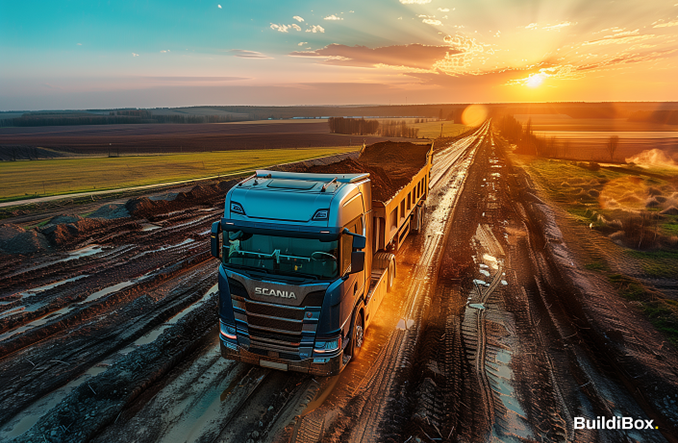 BuildiBox: Bez odpowiedniego systemu, który monitoruje transport materiałów, prace na budowie kończą się porażką