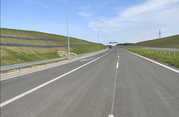 Lada dzień otwarcie odcinka S7 koło Miechowa  