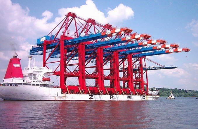 Nowe suwnice dla Baltic Hub już w drodze do Polski