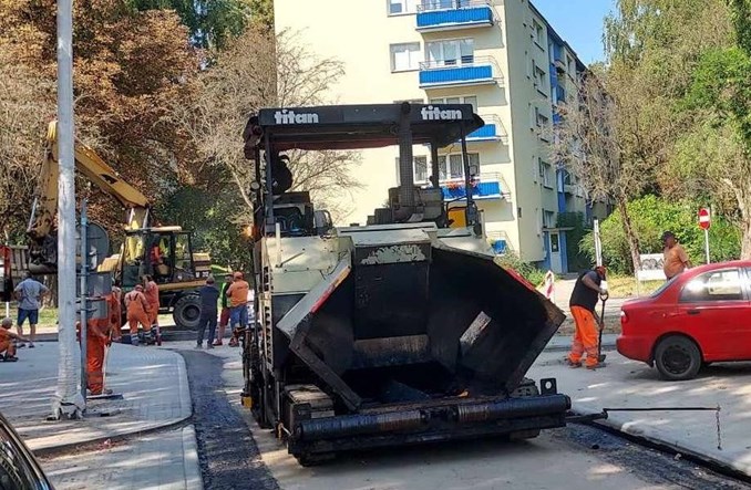 Lublin. Trwa przebudowa drogi za kilkanaście milionów 