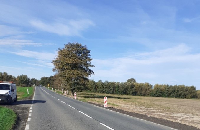 Opolskie. Kierowcy znów jeżdżą DK-46 w Malerzowicach Wielkich