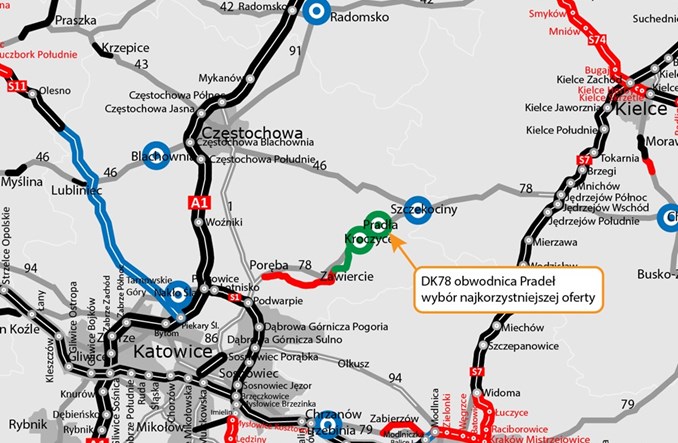 Wiadomo kto ma budować obwodnicę Pradeł