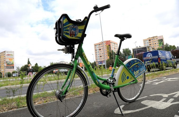Toruń z przetargiem na obsługę roweru miejskiego  