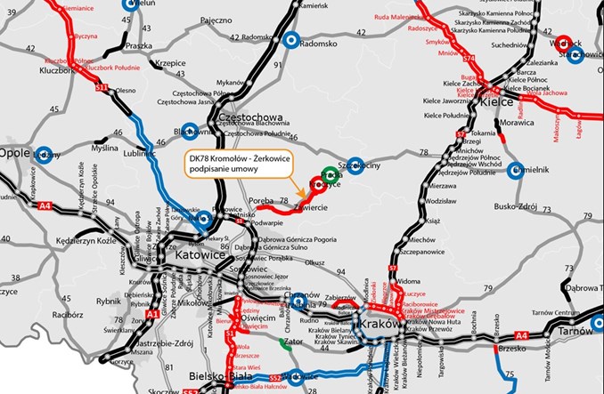 Polaqua wybuduje obwodnicę Zawiercia. Kontrakt zawarty
