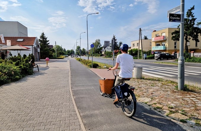 Poznań testuje czy rowery cargo sprawdzają się w ruchu podmiejskim