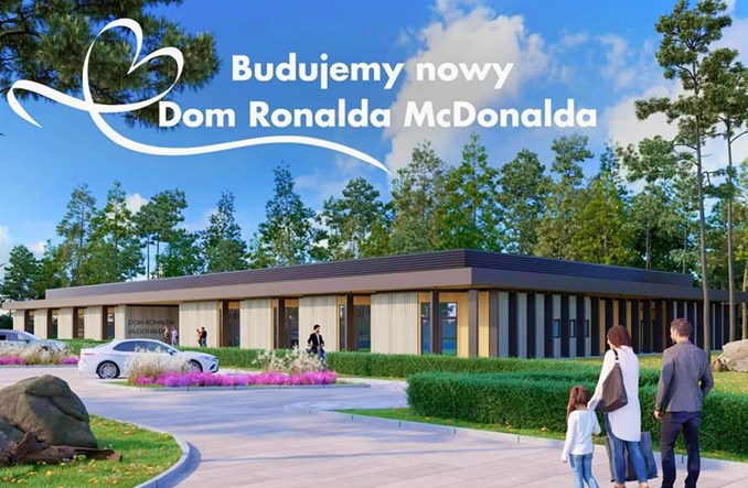 Powstaje trzeci Dom Ronalda McDonalda w Polsce. Holcim dostarczył materiały