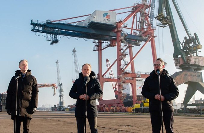 Premier zapowiedział budowę państwowego terminala zbożowego w Gdańsku 