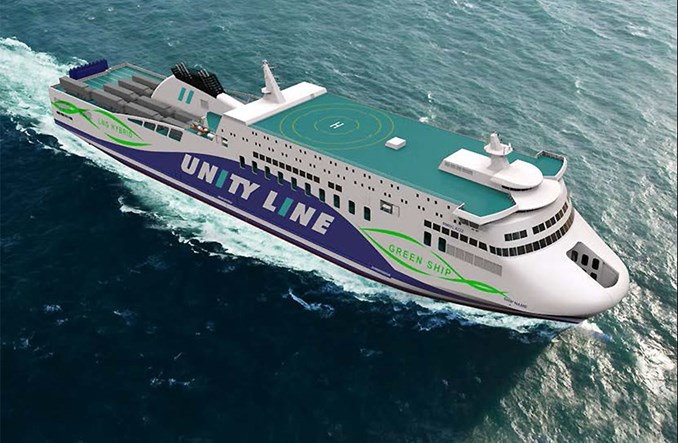 Zwodowano drugą jednostkę dla Polskich Promów