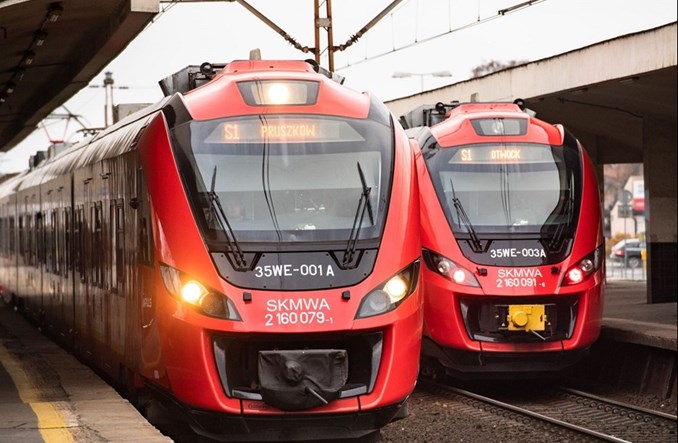Nowy rozkład jazdy dla pociągów SKM Warszawa