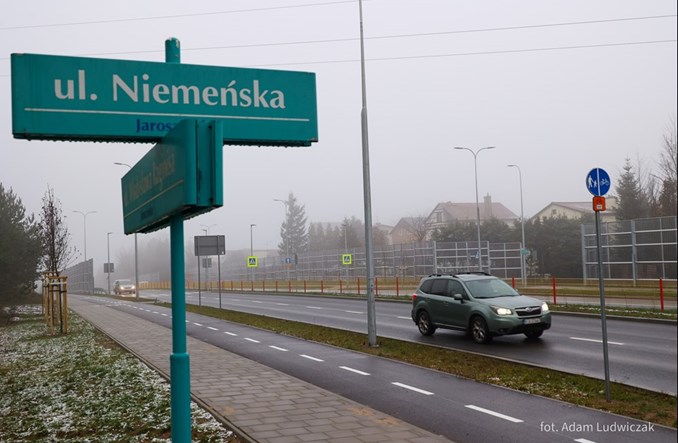 Lepszy wyjazd z Białegostoku do Supraśla. Ul. Raginisa gotowa