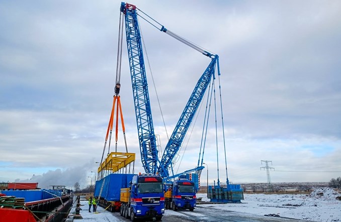 Rybnik: Ruszają transporty ponadnormatywne na budowę bloku gazowo-parowego