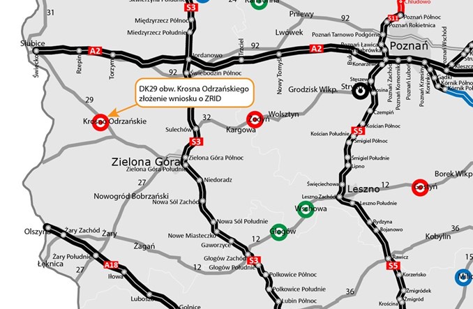 Ważny krok w stronę budowy obwodnicy Krosna Odrzańskiego 