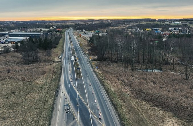 Przebudowa DK nr 91 postępuje