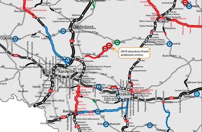 NDI zbuduje obwodnicę Pradeł. Jest umowa