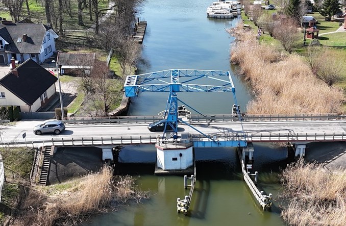 Rusza remont mostu zwodzonego niedaleko Stegny 