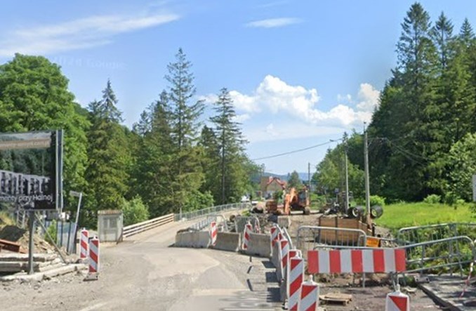 Przejazd przez most w Szczyrku już bez utrudnień  