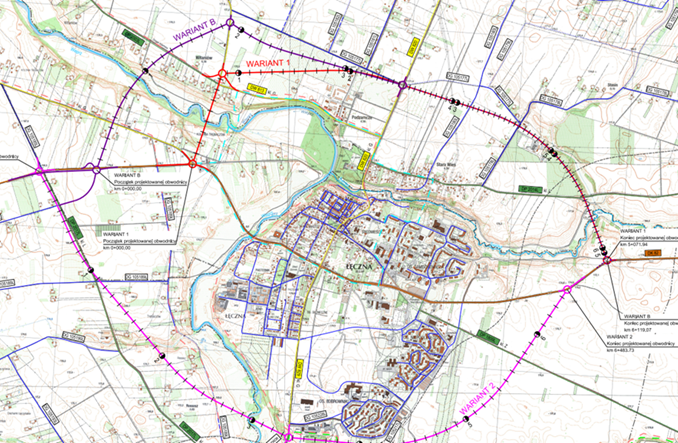 Jak będzie przebiegać obwodnica Łęcznej? Czas na DŚU