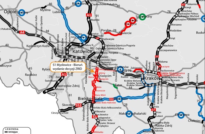 Budimex zacznie roboty na S1 Mysłowice – Bieruń. Jest pozwolenie