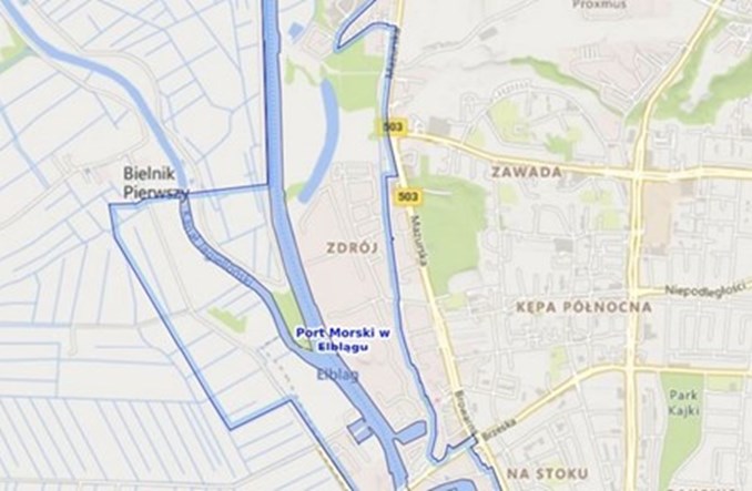 Ponowienie przetargu na tor wodny do Elbląga