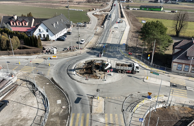 Rondo w ciągu DK45 dostępne dla kierowców