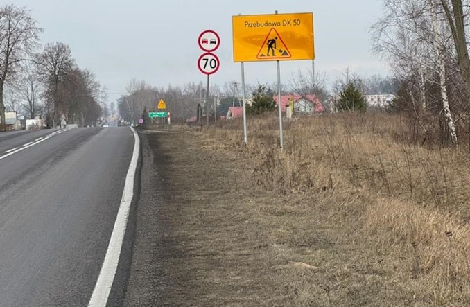 Mazowieckie. Będzie bezpieczniej na DK50
