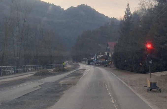 Trwa przebudowa ruchliwej drogi do Szczawnicy. Co słychać na placu budowy? 
