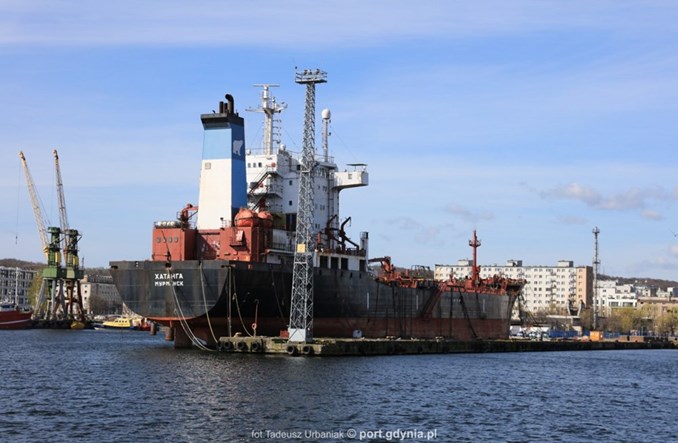 Gdynia. Rosyjski statek „Khatanga” opuści port. Ważny krok 