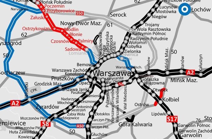 Wschodnia obwodnica Warszawy z tunelem? Będzie "nowe otwarcie"