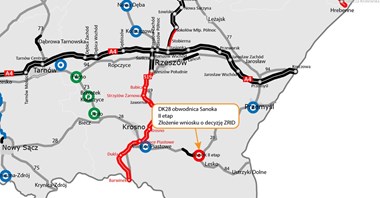 Przedłużenie obwodnicy Sanoka w decydującej fazie