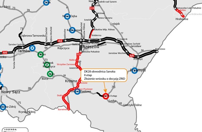 Przedłużenie obwodnicy Sanoka w decydującej fazie