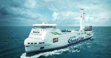 Stena Line z umową na żagle rotorowe dla nowego statku Ro-Ro