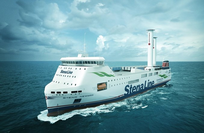 Stena Line z umową na żagle rotorowe dla nowego statku Ro-Ro
