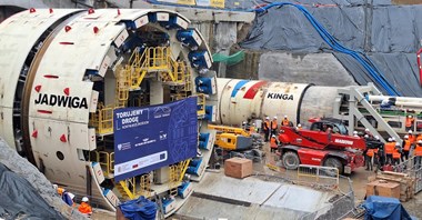 Rusza drążenie najdłuższego tunelu kolejowego. Prace  wykonają Jadwiga i Kinga
