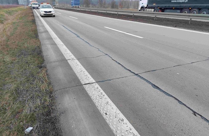 Płyty betonowe na A4 pójdą do remontu 