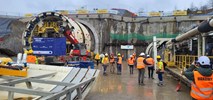Tak będą drążyć tunel na linii kolejowej 104
