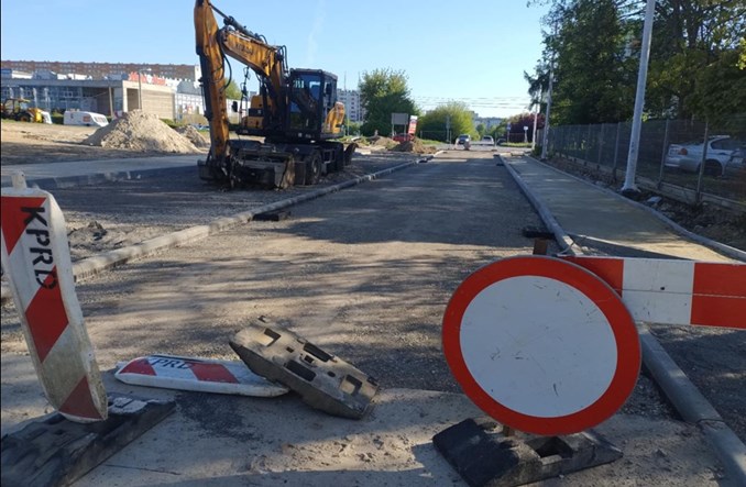Lublin. Co słychać na przebudowie drogi za kilkanaście milionów? Zamknięte skrzyżowanie