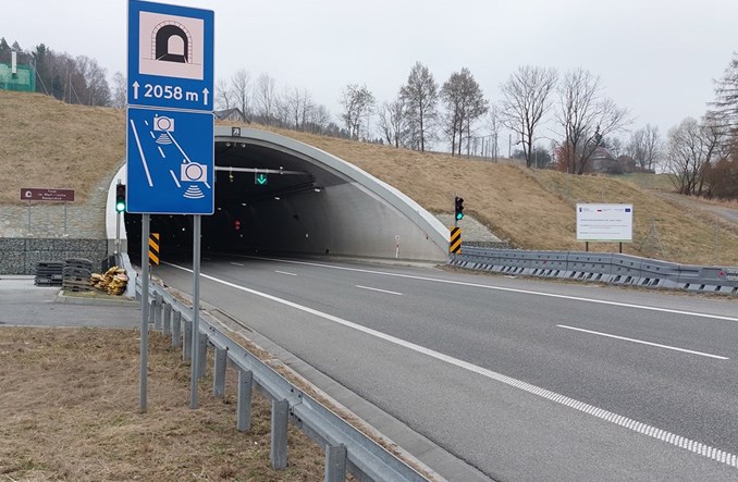 20 milionów przejazdów tunelem pod Luboniem Małym na Zakopiance