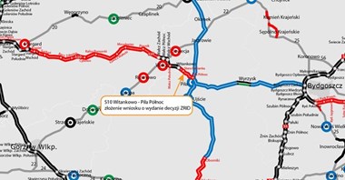 Wniosek o ZRID dla S10 Witankowo – Piła Północ