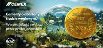 Złote Godło Konsumenckiego Lidera Jakości 2025 ponownie dla Cemex Polska