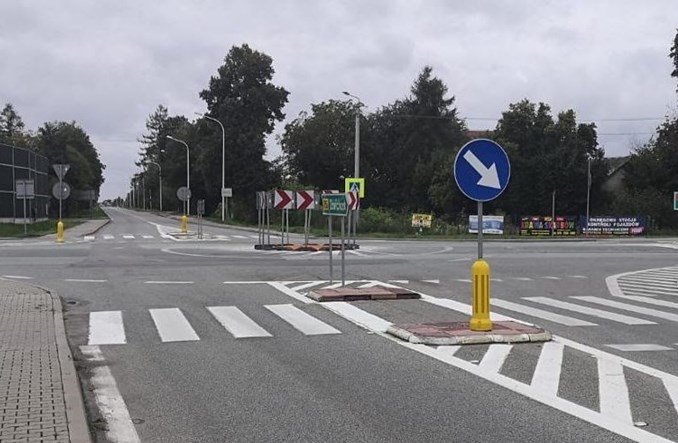 Świętokrzyskie. Powstanie pełnowymiarowe rondo na skrzyżowaniu DK-74