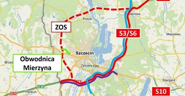 Ta obwodnica zapewni dojazd do Zachodniej Obwodnicy Szczecina 
