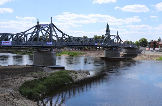 Zakończono przebudowę mostu w Krośnie Odrzańskim