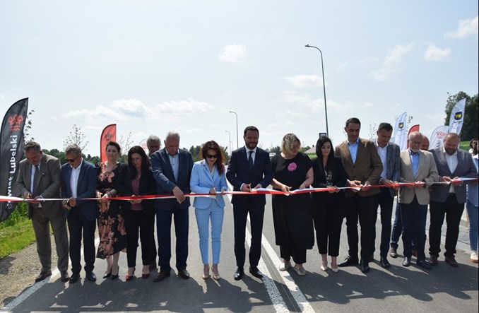 Droga niedaleko Lublina po przebudowie. Finał prac za kilkanaście milionów 