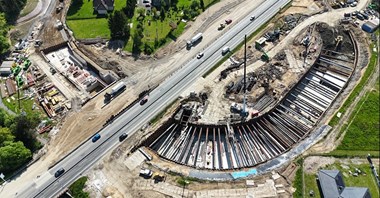 Szykują się do przebicia tunelu pod zakopianką 
