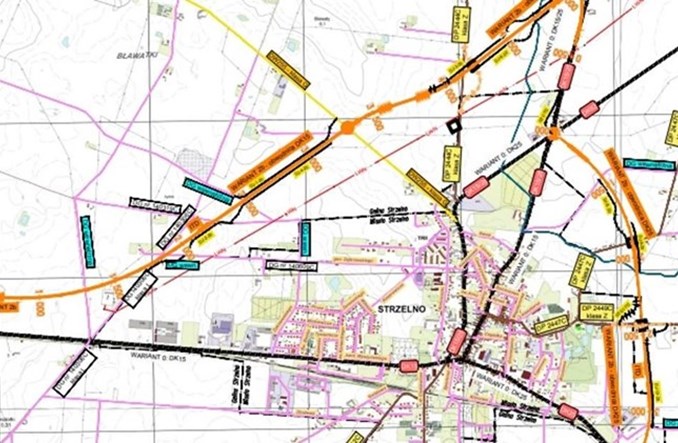 Jest wniosek o decyzję środowiskową dla obwodnicy Strzelna  
