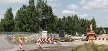 Budowa przepustów przy A2 na półmetku