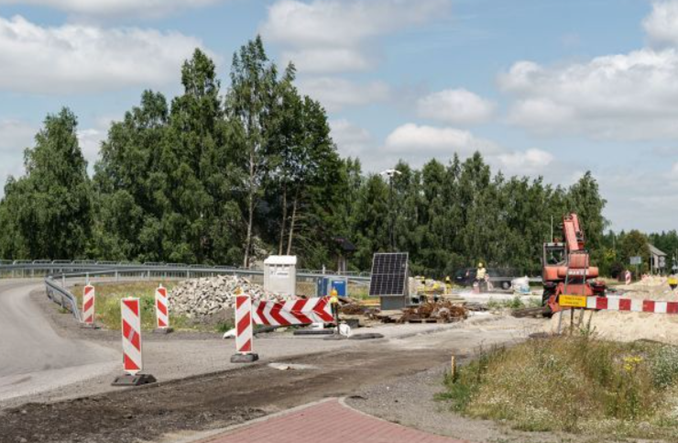 Budowa przepustów przy A2 na półmetku